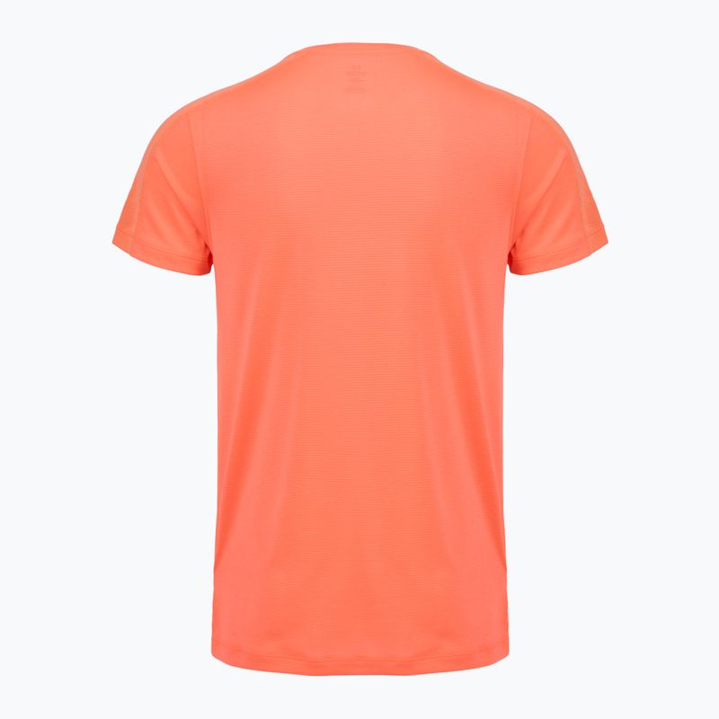 Under Armour Velociti Reflect férfi futópóló electric tangerine/black/green mode 2