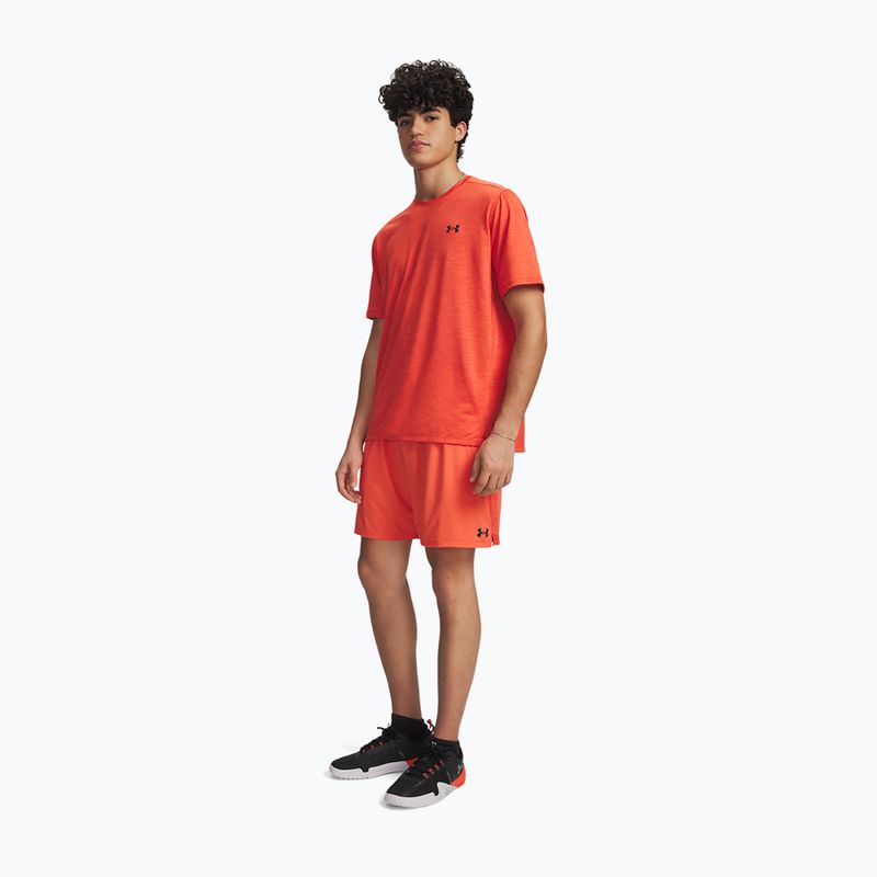 Under Armour Tech Vent férfi edzőshort venom red/black 2