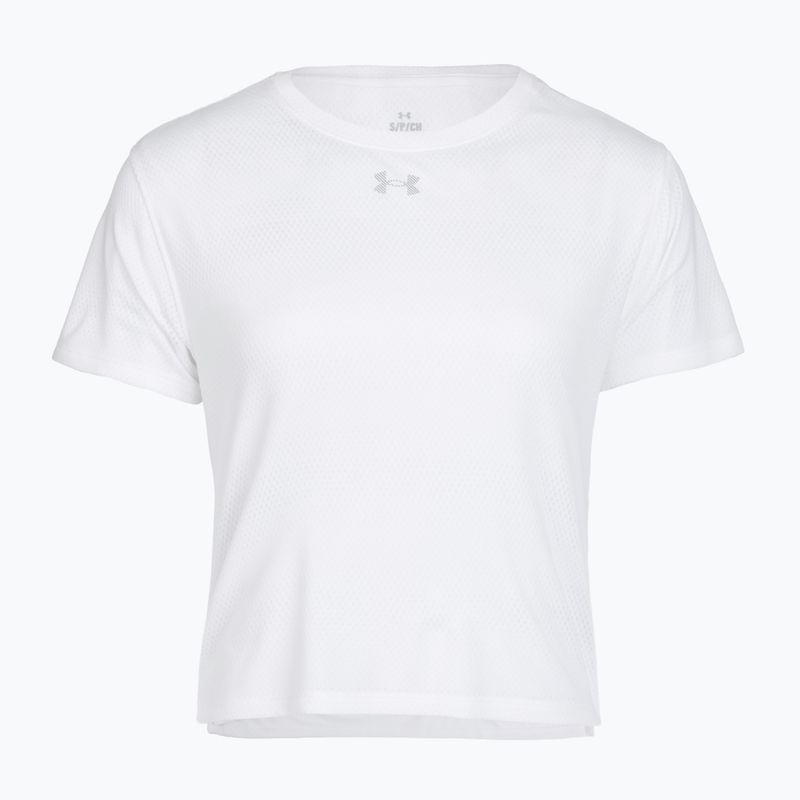 Női futópóló Under Armour Velociti white/white/black