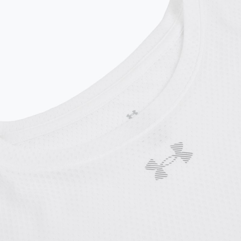 Női futópóló Under Armour Velociti white/white/black 3
