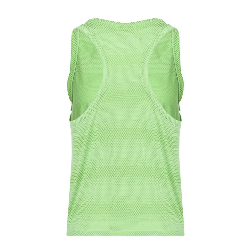 Női futópóló Under Armour Velociti Singlet lumos lime/white 2