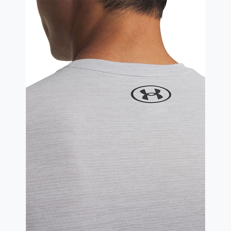 Férfi edző póló Under Armour Tech Vent halo gray/ultimate black 3