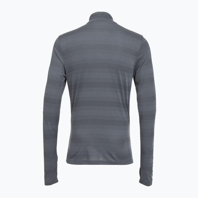 Férfi futó pulóver Under Armour Velociti 1/4 Zip castlerock/anthracite 2