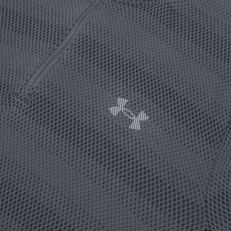 Férfi futó pulóver Under Armour Velociti 1/4 Zip castlerock/anthracite 3