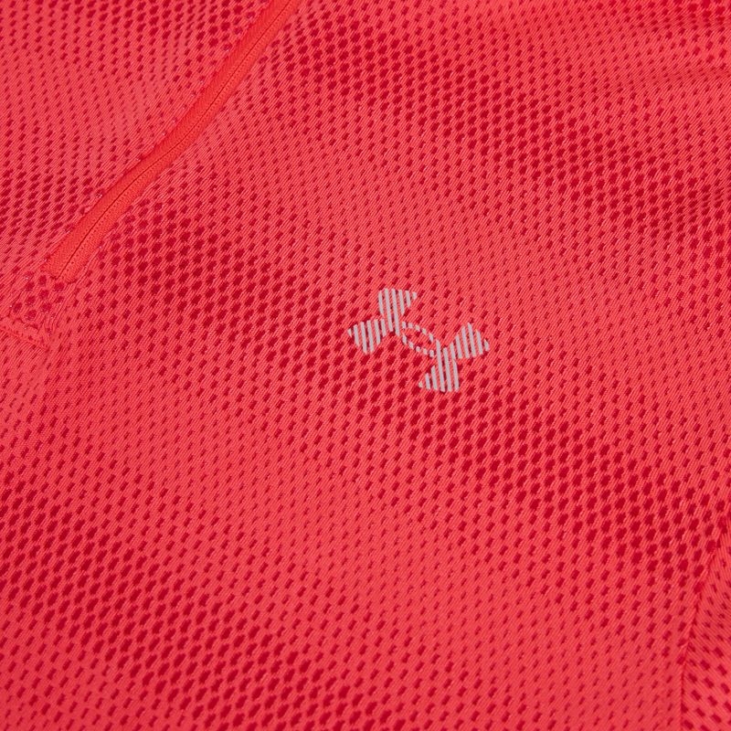 Férfi futó pulóver Under Armour Velociti 1/4 Zip lumos lime/mod gray 3