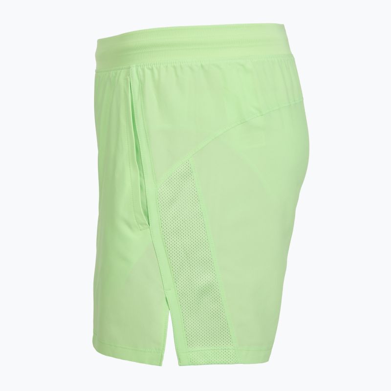Férfi futóshort Under Armour Launch 5" lumos lime/white 4