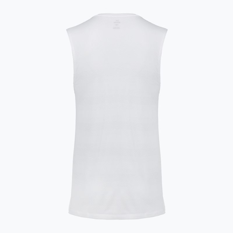 Under Armour Velociti Tank férfi futópóló white/black/distant gray 2