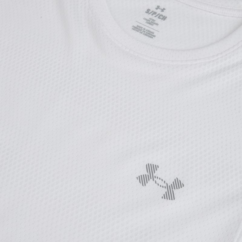 Under Armour Velociti Tank férfi futópóló white/black/distant gray 3