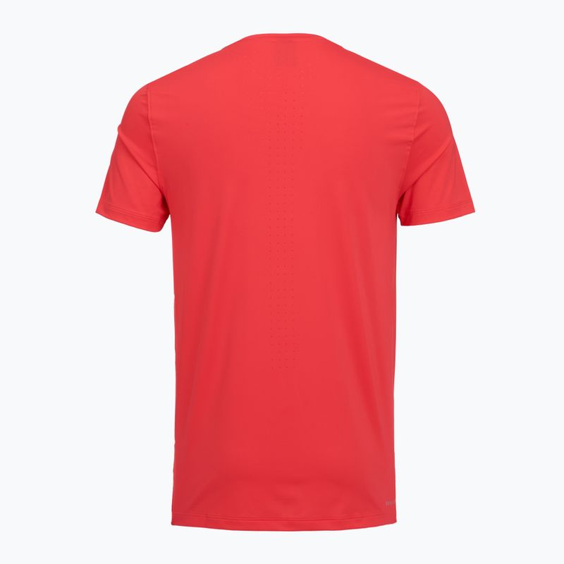 Férfi futópóló Under Armour Velociti Pro lumos lime/mod gray 2