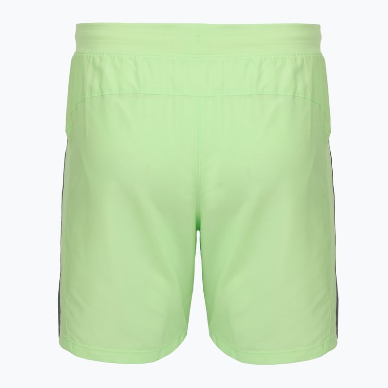 Under Armour Launch férfi futóshort lumos lime/white 2