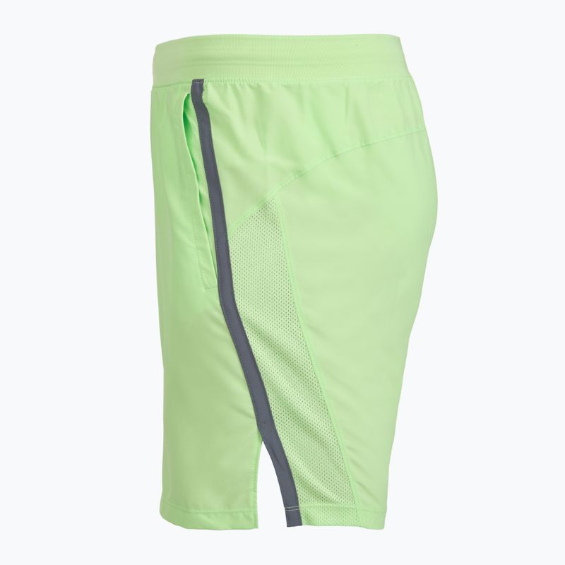Under Armour Launch férfi futóshort lumos lime/white 3