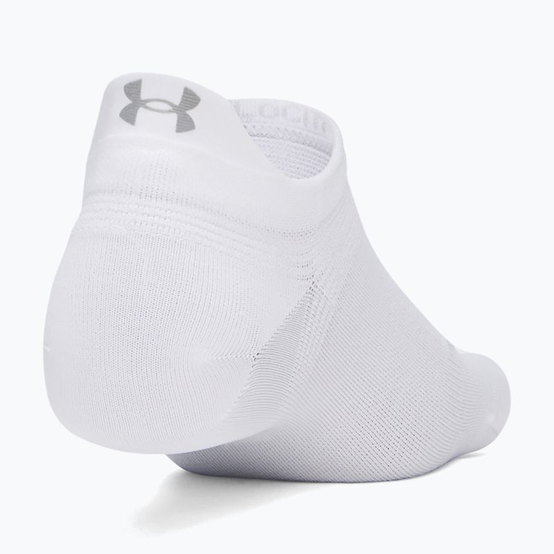 Under Armour Velociti Lite zokni NS white/black/distant gray 2