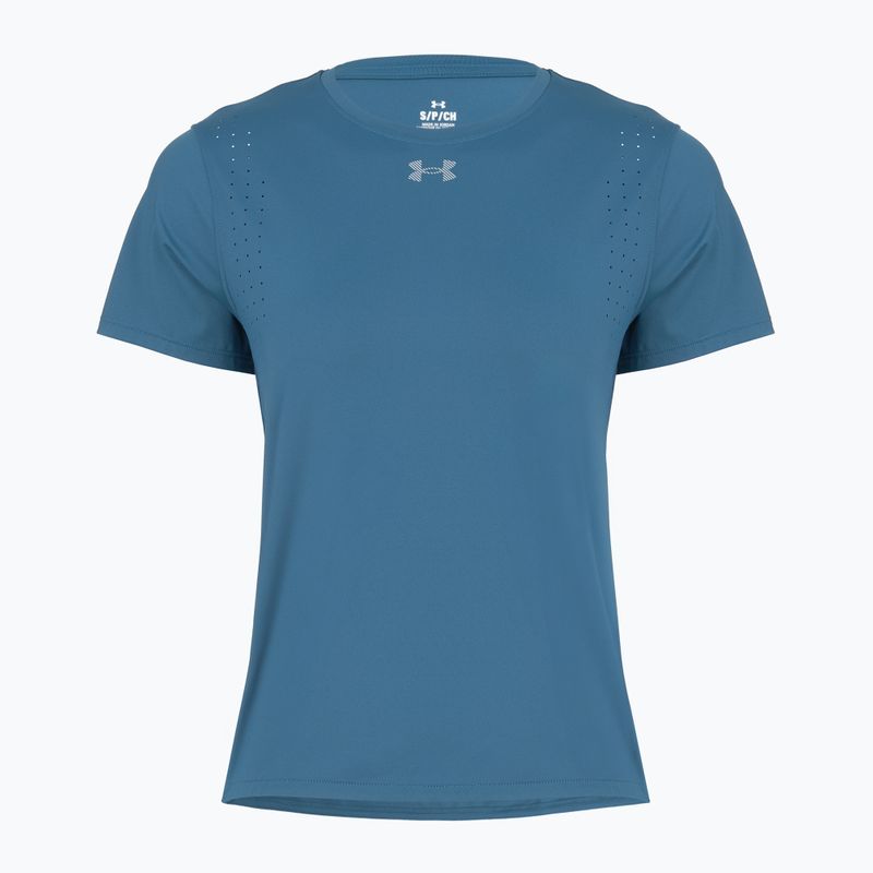Női futópóló Under Armour Velociti Pro wham blue/hyper green/white