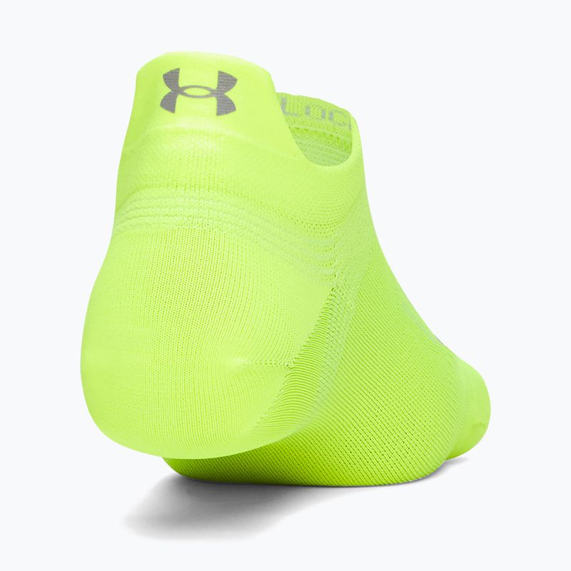 Under Armour Velociti Lite S magas szárú zokni high vis yellow/high vis yellow/white 2