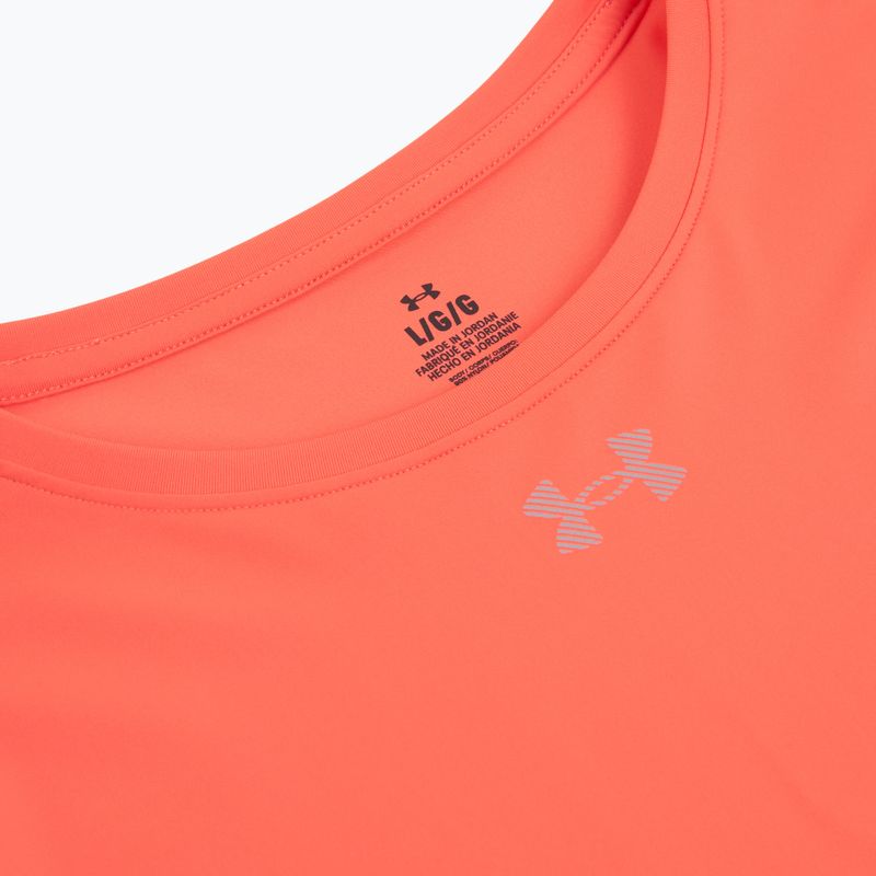 Női futópóló Under Armour Velociti Pro electric tangerine/black/green mode 3