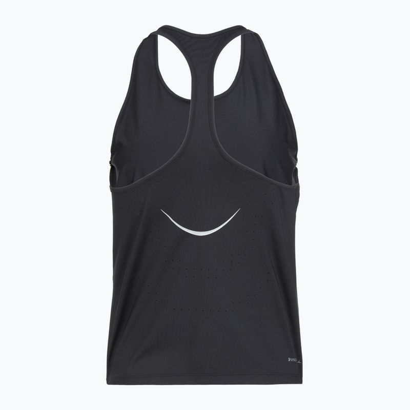 Női futópóló Under Armour Velociti Pro Tank black/black/metallic silver 3