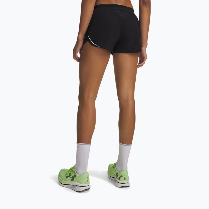 Női futóshort Under Armour Pro Vent ultimate black/ultimate black/ultimate black 3