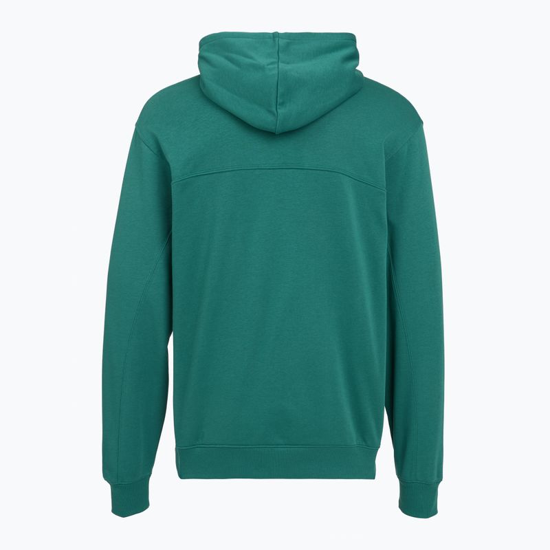 Férfi kapucnis pulóver Under Armour Rival LW Hoodie rack green/black 2