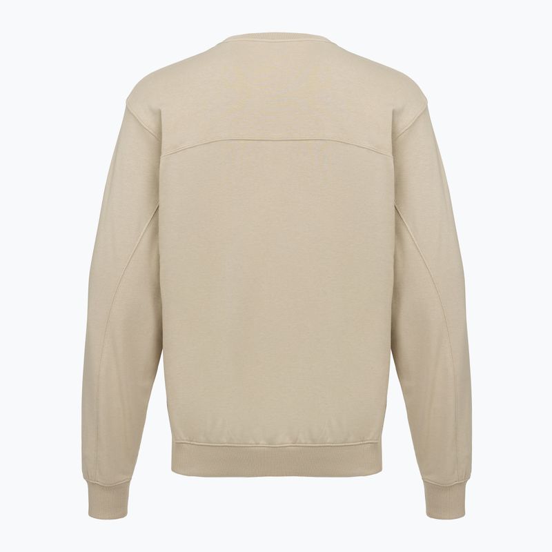 Férfi pulóver Under Armour Rival LW Crew city khaki/black 2