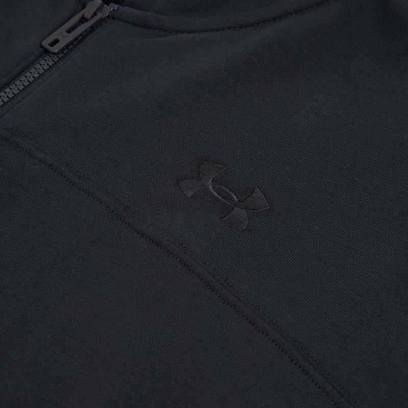 Férfi pulóver Under Armour Rival LW FZ black/black 3