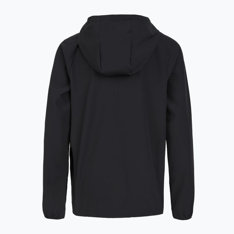 Gyermek sportdzseki Under Armour Vibe Woven Windbreaker Jacket fekete/fehér 2