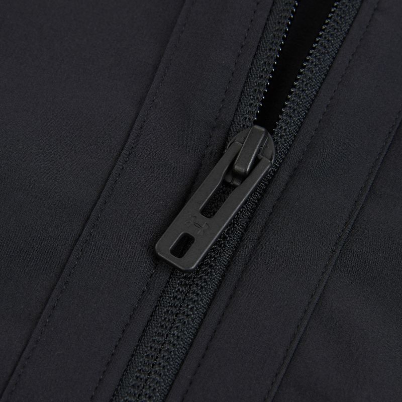 Gyermek sportdzseki Under Armour Vibe Woven Windbreaker Jacket fekete/fehér 4