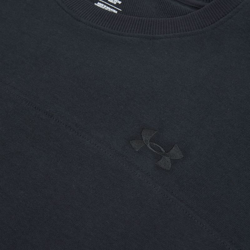 Férfi pulóver Under Armour Rival LW Crew black/black 3