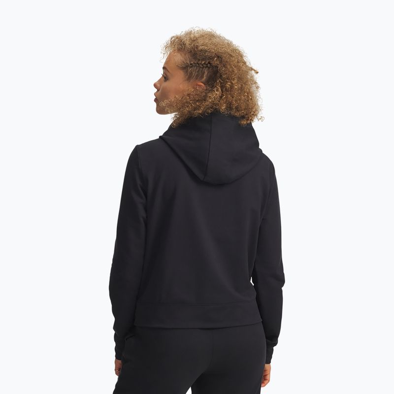 Női kapucnis pulóver Under Armour Sport Terry Hoodie black/white 2