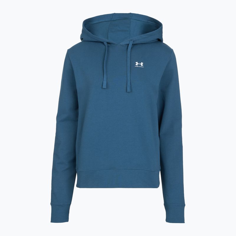 Női kapucnis pulóver Under Armour Sport Terry Hoodie wham blue/white
