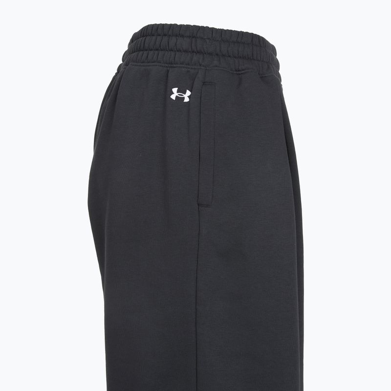 Női nadrág Under Armour Rival Fleece Script black/white 4