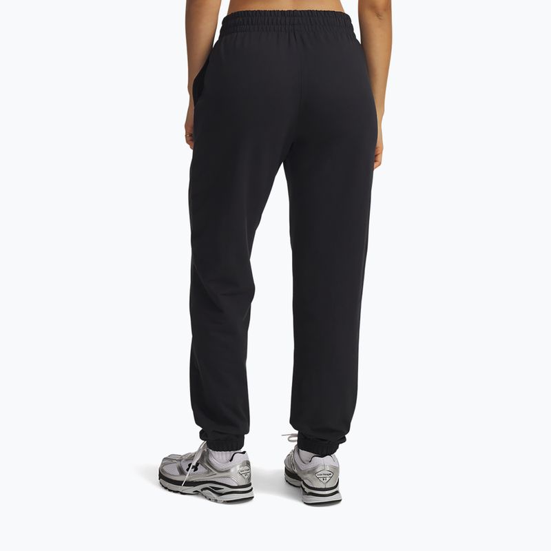 Női nadrág Under Armour Sport Terry Jogger black/white 3