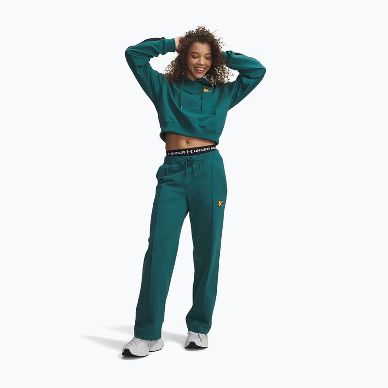 Női nadrág Under Armour Sport Terry Trend rack green/black 2