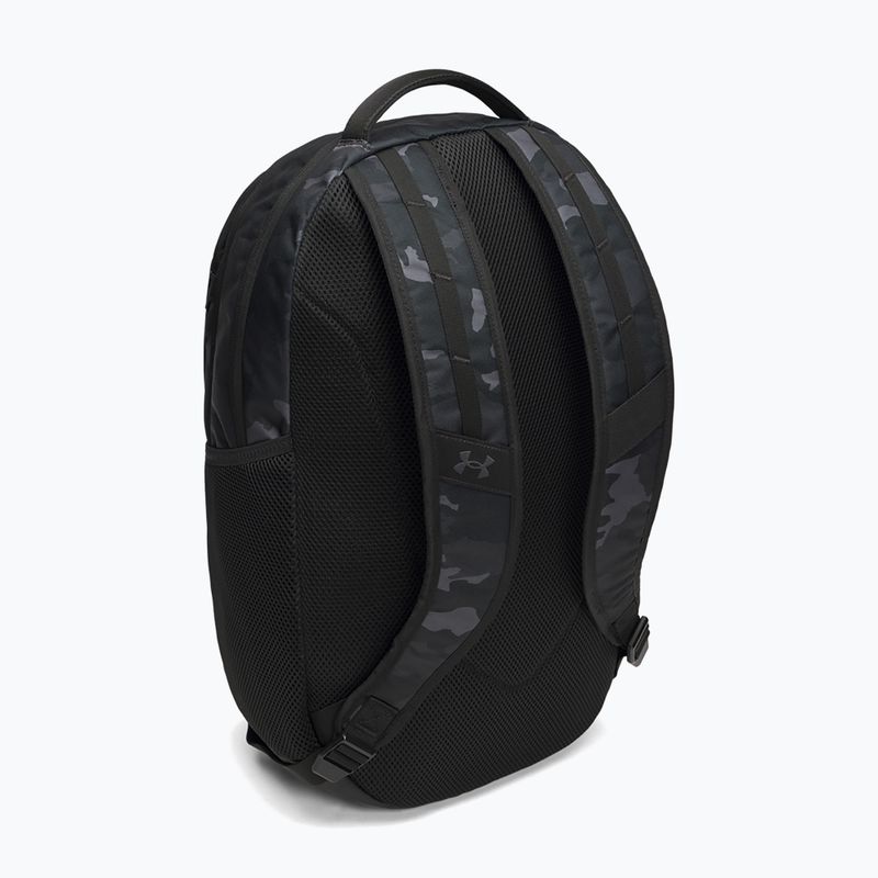 Városi hátizsák Under Armour Hustle 6.0 29 l black/black/metallic silver 2