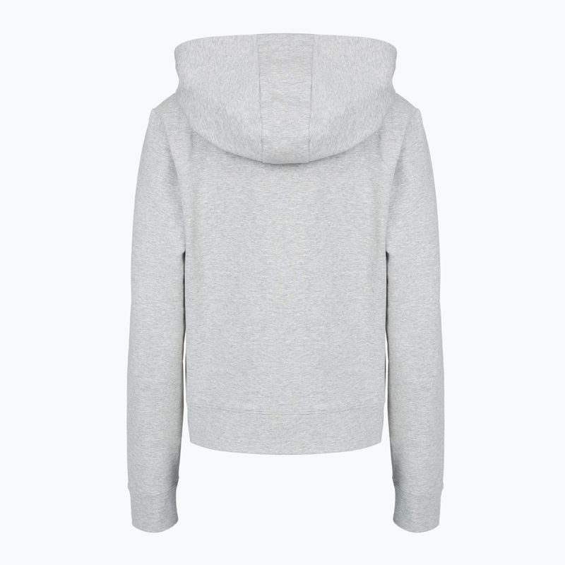 Női pulóver Under Armour Sport Terry FZ mod gray light heather/white 2