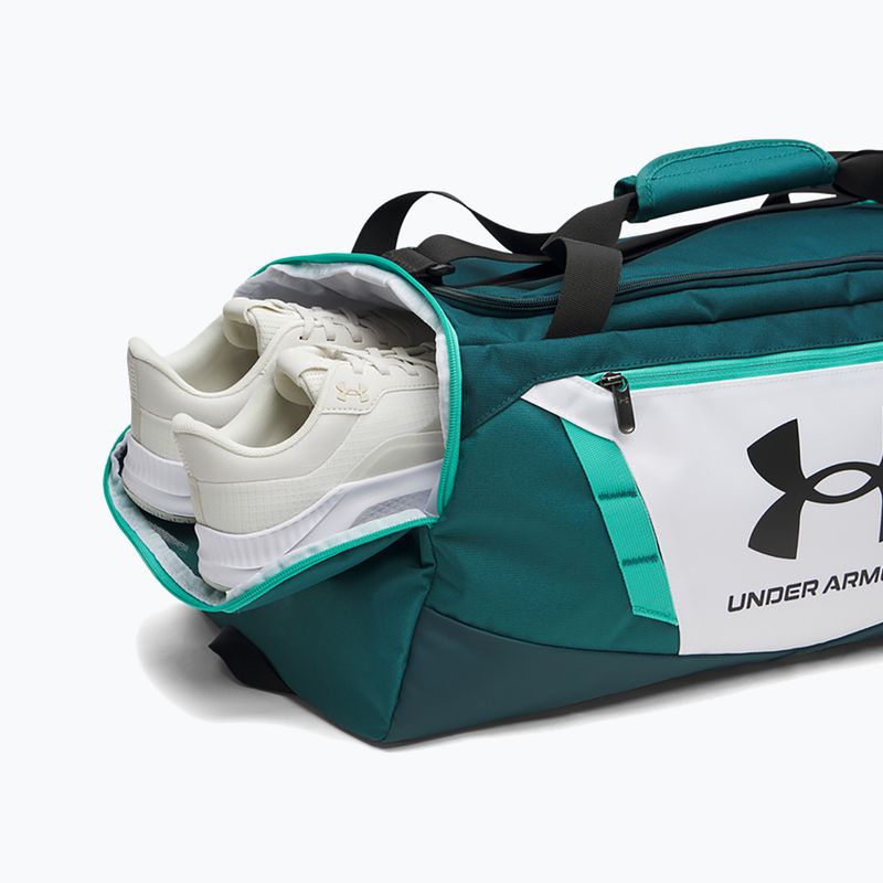 Táska Under Armour Undeniable 5.0 Duffle S 40 l white/arden green/black 3
