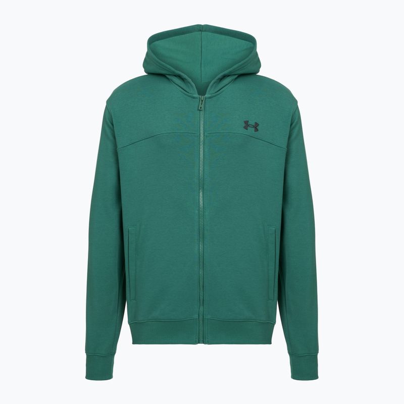 Férfi Under Armour Rival LW FZ pulóver rack green/black