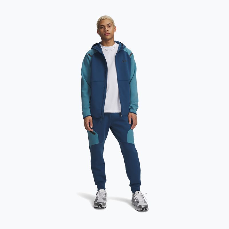 Férfi nadrág Under Armour Unstoppable Fleece wham blue/boundless blue/black 2