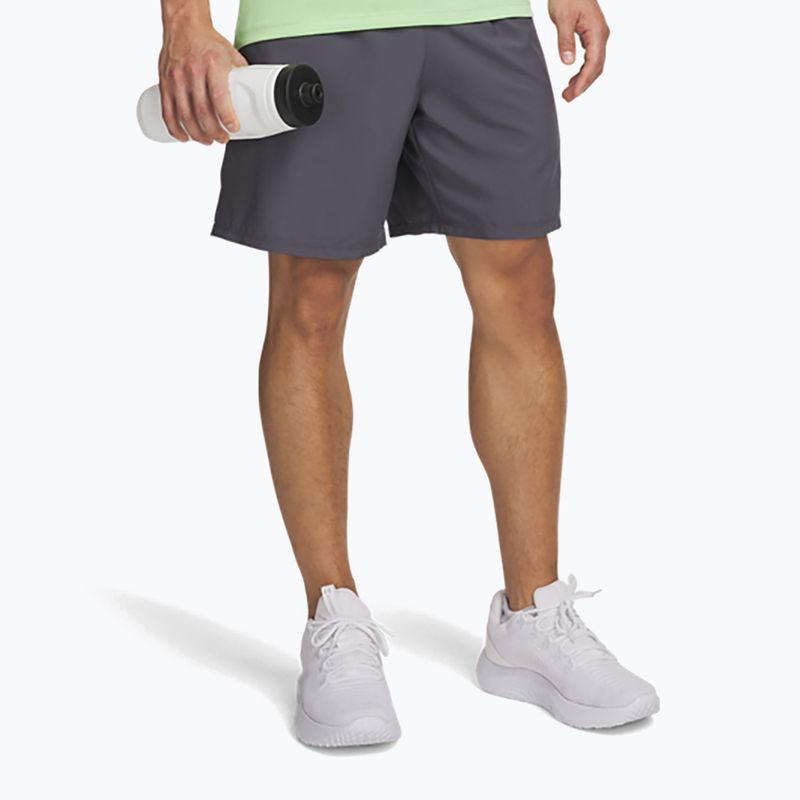 Under Armour Tech Sport férfi edzőshort castlerock/lumos lime
