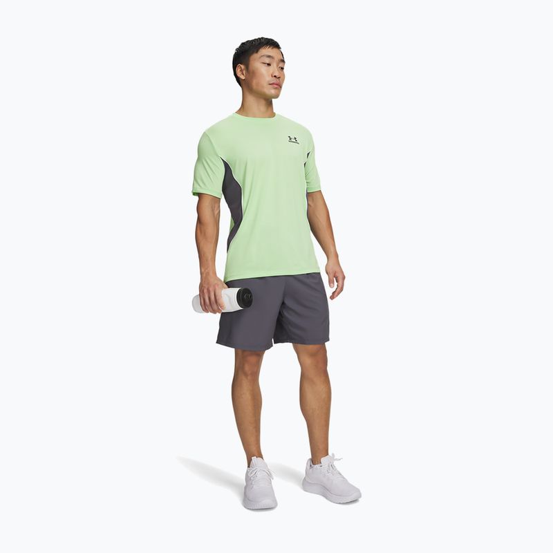 Under Armour Tech Sport férfi edzőshort castlerock/lumos lime 2