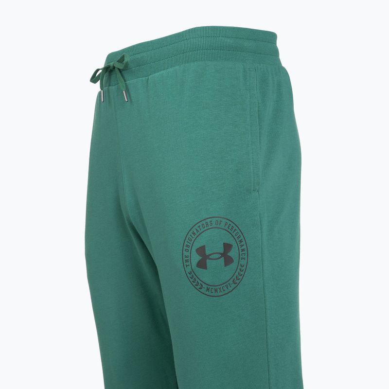 Férfi nadrág Under Armour Rival LW Graphic Jogger rack green/black 3