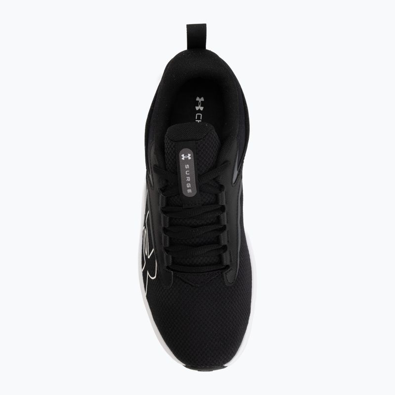 Férfi futócipők Under Armour Surge 5 black/black/white 5