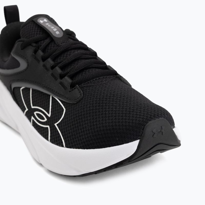 Férfi futócipők Under Armour Surge 5 black/black/white 7
