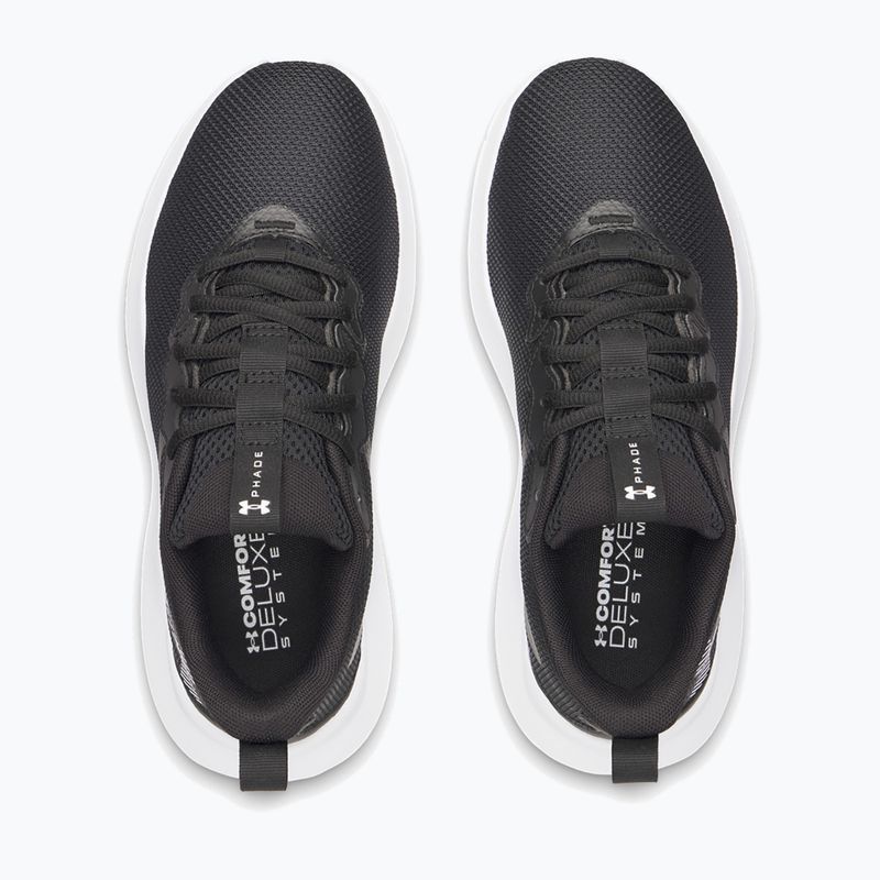 Női futócipők Under Armour Phade RN 4 black/black/white 3