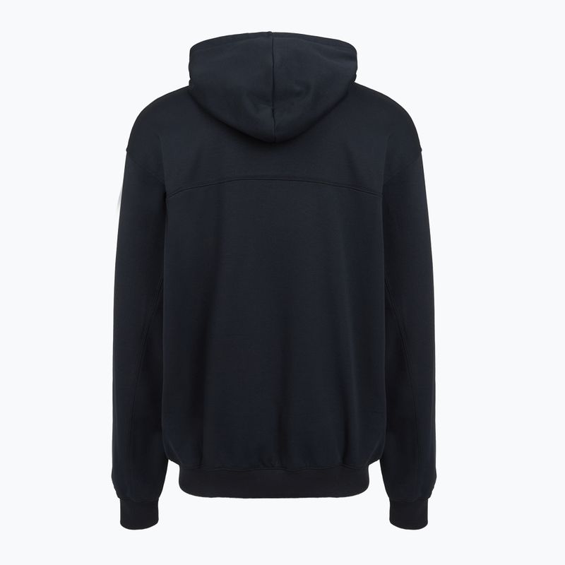 Férfi kapucnis pulóver Under Armour Rival LW Graphic Hoodie black/black 5