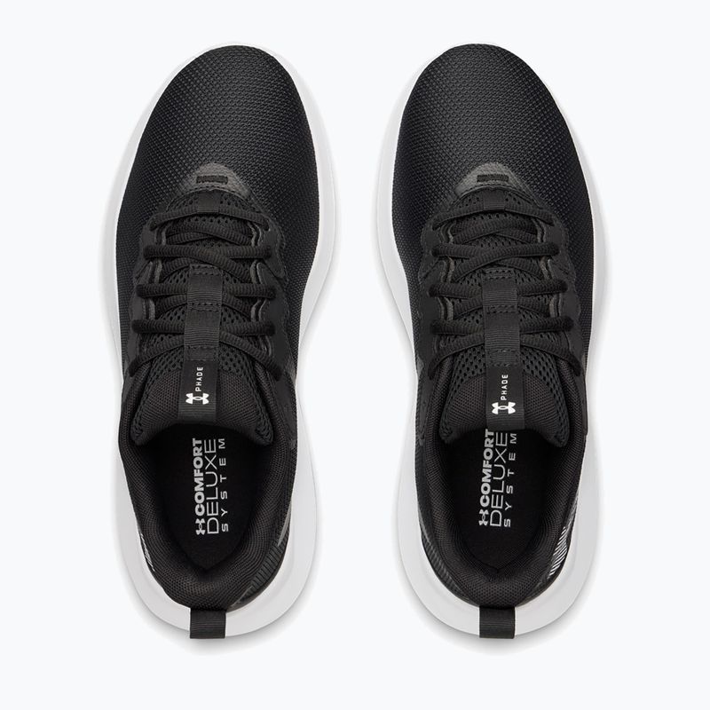 Férfi futócipők Under Armour Phade RN 4 black/black/white 3