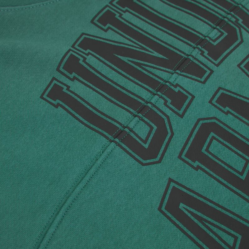 Férfi kapucnis pulóver Under Armour Rival LW Graphic Hoodie rack green/black 3