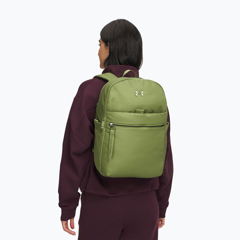 Női hátizsák Under Armour Studio Campus 19,5 l Warm Olive/Warm Olive