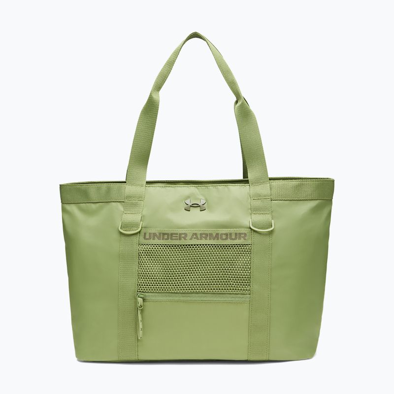 Női táska Under Armour Studio Tote 21,75 l warm olive/marine od green