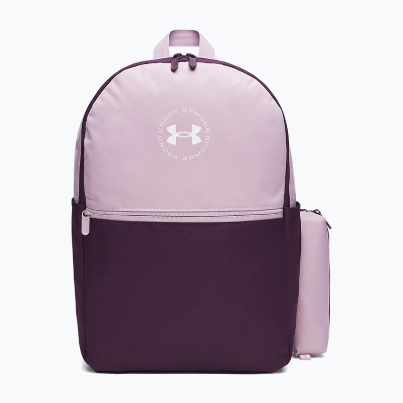 Városi hátizsák Under Armour Essential Printed Backpack mauve pink/purple echo/white