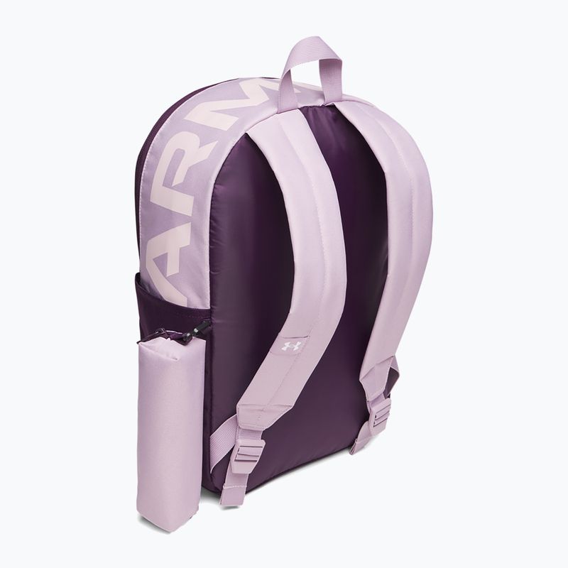 Városi hátizsák Under Armour Essential Printed Backpack mauve pink/purple echo/white 2
